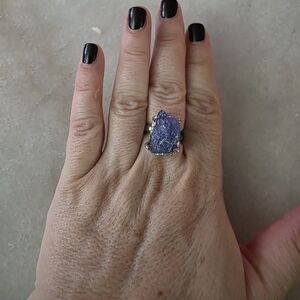 Starborn Creations Rough Tanzanite Ring